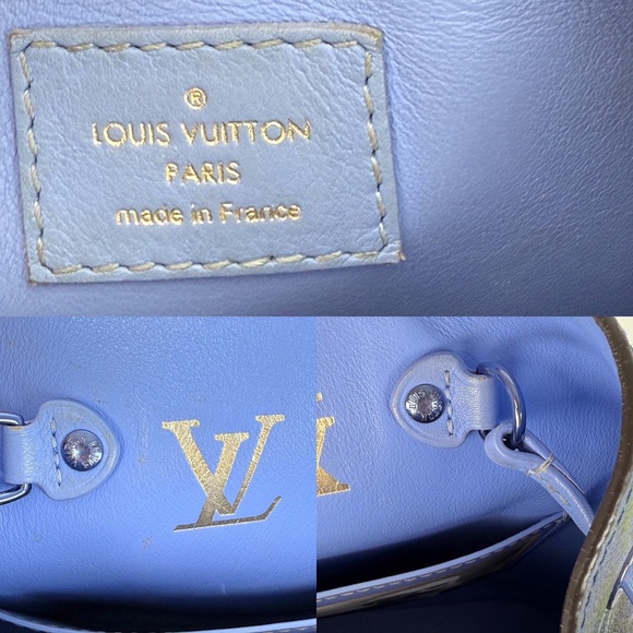 Sold on fashionreloved.com Louis Vuitton NeoNoe Monet Blue Masters  Bag - Picture 11 of 16